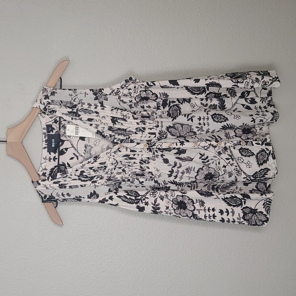 Maeve from Anthropologie Sleeveless Floral Top NWT